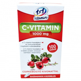 1x1 VitaDay C-vitamin 1000mg csipkebogyós filmtabletta 100db
