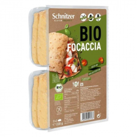 Schnitzer bio focaccia - gluténmentes 220g