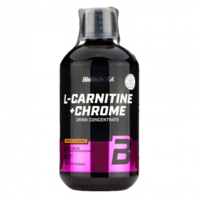 BioTechUSA L-Carnitine + Chrome oldat narancs 500ml