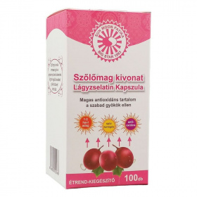 Sun Moon szőlőmag kivonat 500mg lágyzselatin kapszula 100db