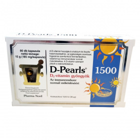 Pharma Nord D-pearls D3-vitamin 1500 80db