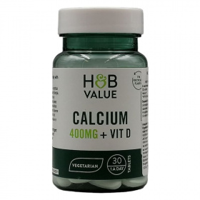 H&B Value Kalcium+D3-vitamin tabletta 30 db