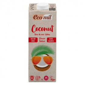 Ecomil bio kókuszital hozzáadott édesítőszer nélkül klasszik 1000ml