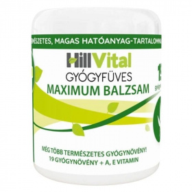 Hillvital gyógyfüves maximum balzsam 250ml