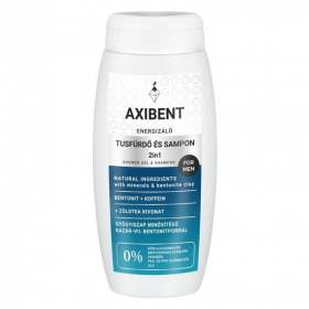 Axibent 2in1 energizáló tusfürdő és sampon férfiaknak 250ml