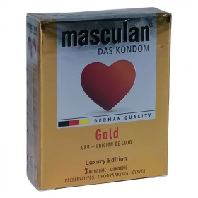Masculan Gold Luxury Edition óvszer 3db