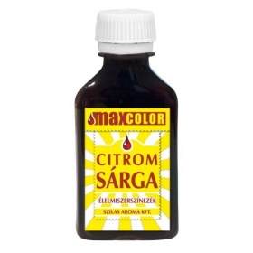 Szilas ételszínezék - citromsárga 30ml
