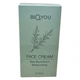 Bio2you natúr arckrém (hidratáló hialuronsavval és homoktövissel) 50ml