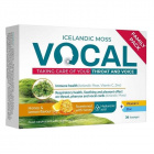 Vocal izlandi zuzmó szopogató tabletta - méz, citrom 36db Vocal izlandi zuzmó szopogató tabletta - méz, citrom 36db
