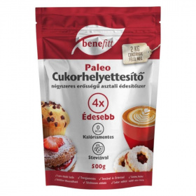 Benefitt cukorhelyettesítő - Paleo, 4x erősségű 500g