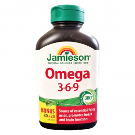 Jamieson Omega 3-6-9 1200mg kapszula 100db