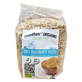 GreenMark bio basmati barnarizs 500g