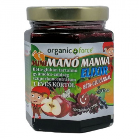 Organic Force Mini Manó Manna Elixír gyümölcspüré 210g