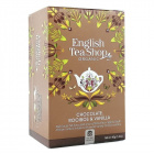 English Tea Shop bio csokoládés & vaníliás rooibos tea 20db English Tea Shop bio csokoládés & vaníliás rooibos tea 20db