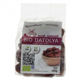 GreenMark bio aszalt, magozott datolya 250g