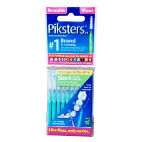 Piksters fogköztisztító kefe - 6-os méretű 10db