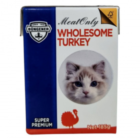 Büngener Meat Only Cat monoprotein (tanyasi pulykahús) nedves eledel 185g