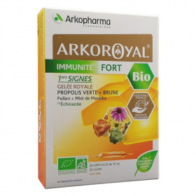 Arkoroyal bio immunité forte ampulla 20db