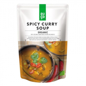 Auga bio vegán organikus fűszeres curry krémleves 400g