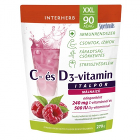 Interherb XXL C+D3-vitamin italpor 270g