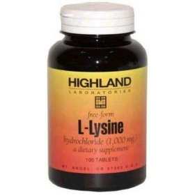 Highland L-Lysine tabletta 100db