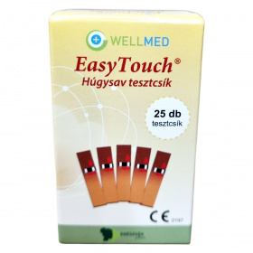 Wellmed Easy Touch húgysav tesztcsík 25db