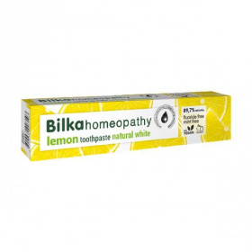 Bilka Natur Homeopátiás fehérítő fogkrém - citrom 75ml