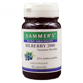 Dammers Bilberry (fekete áfonya) 2000mg kapszula 40db