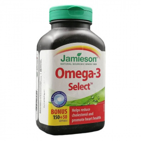 Jamieson Omega-3 Select 1000mg kapszula 200db