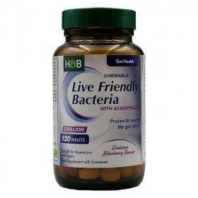 H&B Acidophilus rágótabletta 120 db