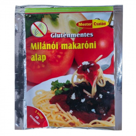 Mester Család gluténmentes milánói makaróni alap 50g