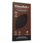Chocoartz kézműves minőségű 70%os kakaótartalmú étcsokoládé (kókuszvirágcukorral) 80g Chocoartz kézműves minőségű 70%os kakaótartalmú étcsokoládé (kókuszvirágcukorral) 80g