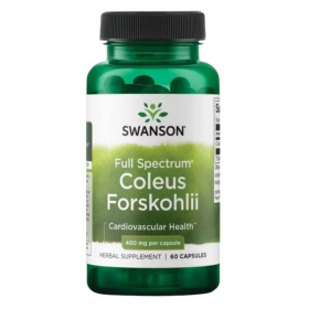 Swanson Coleus Forshkolii 400mg kapszula 60db