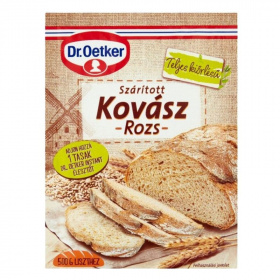 Dr. Oetker szárított rozskovász 15g
