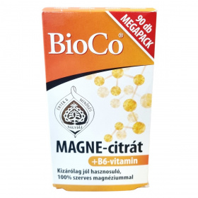BioCo MAGNE-citrát + B6-vitamin filmtabletta 90db