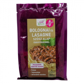 Szafi Fitt bolognai és lasagne alappor természetes édesítővel 80g