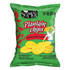 Samai főzőbanán chips - édes chili 75g