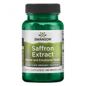 Swanson Saffron organikus sáfrány kivonat 30mg növényi kapszula 60db