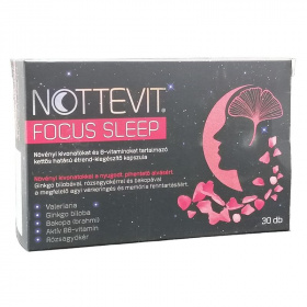 Nottevit focus sleep kapszula 30db