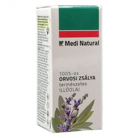 Medinatural természetes 100%-os orvosi zsálya illóolaj 5ml