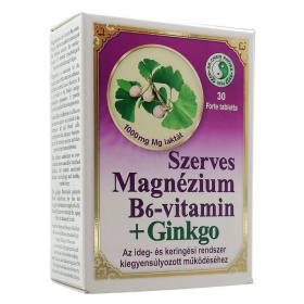 Dr. Chen Magnézium + B6 Ginkgo Forte tabletta 30db