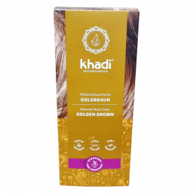 Khadi bio (aranybarna) növényi hajfesték por 100g