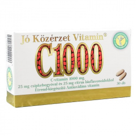 Jó Közérzet C-vitamin 1000mg 25mg csipkebogyóval és 25mg citrus bioflavonoiddal 30db