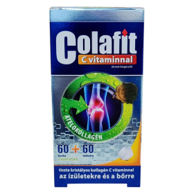 Colafit C-vitaminnal tabletta (60+60db) 120db