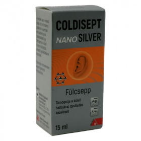 Coldisept NanoSilver fülcsepp 15ml