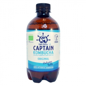Captain Kombucha fermentált zöld tea (original) ital 400ml