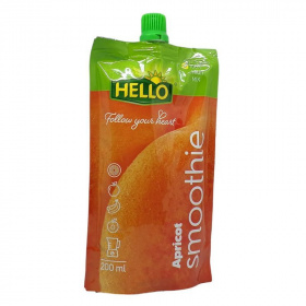 Hello Smoothie gyümölcsturmix - sárgabarack 200ml