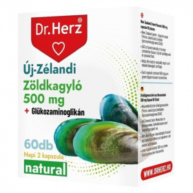 Dr. Herz Zöldkagyló kivonat 500mg kapszula 60db