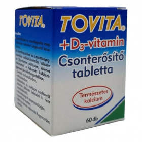 Tovita D3-vitamin csonterősítő tabletta 60db