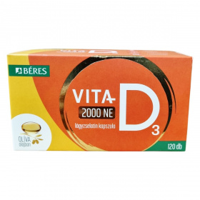 Béres Vita-D3 2000NE lágyzselatin kapszula 120db